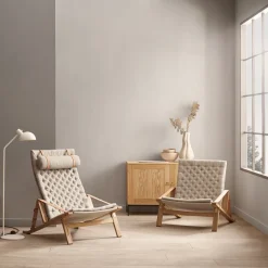 FÅTÖLJ FK10 PLICO CHAIR - HÖG RYGG