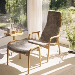 FÅTÖLJ LAMINO VITPIGMENTERAD EK