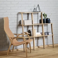 FÅTÖLJ LAMINO VITPIGMENTERAD EK