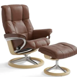 FÅTÖLJ STRESSLESS MAYFAIR SMALL SIGNATURE + PALL