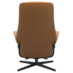 FÅTÖLJ STRESSLESS PHILIP CROSS + PALL - LÄDER