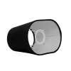 LAMPSKÄRM BASIC OVAL - BLACK