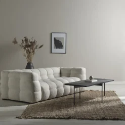 MODULSOFFA CREAM - 1,5-SITS MED ARMSTÖD VÄNSTER