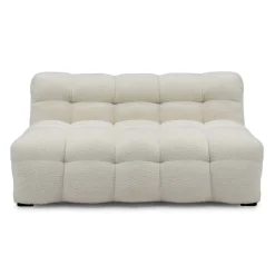 MODULSOFFA CREAM - 2-SITS UTAN ARMSTÖD