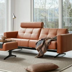 SOFFA ELLA STRESSLESS - 3-SITS - LÄDER