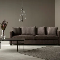 SOFFA HAPPY - 3,5-SITS - LÖSA KUDDAR
