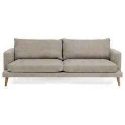 SOFFA VILMA - 3,5-SITS, 2-DELAD - TRÄBEN