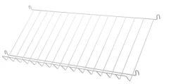 STRING TIDSKRIFTSHYLLA TRÅD 78X30 CM